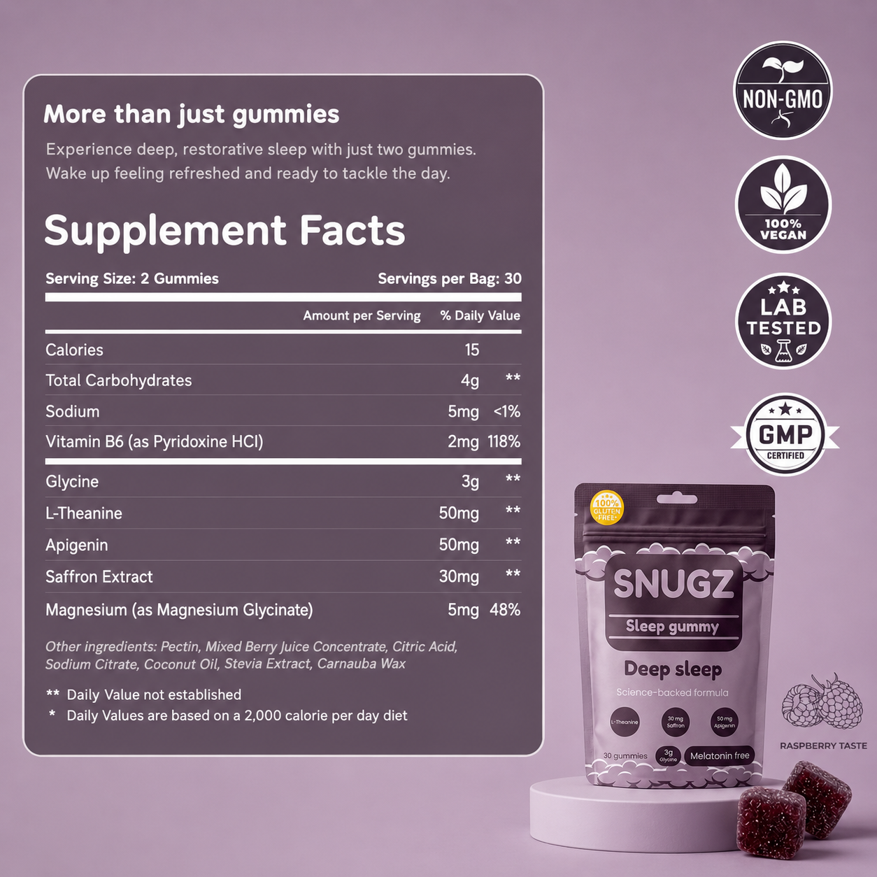 Snugz - Sleep gummies