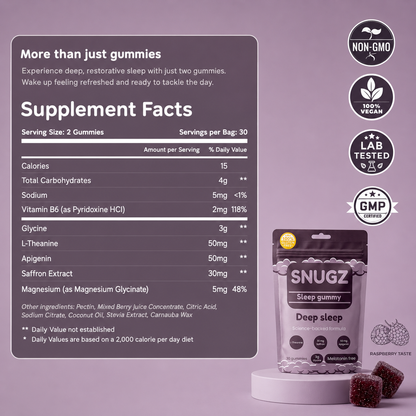 Snugz - Sleep gummies