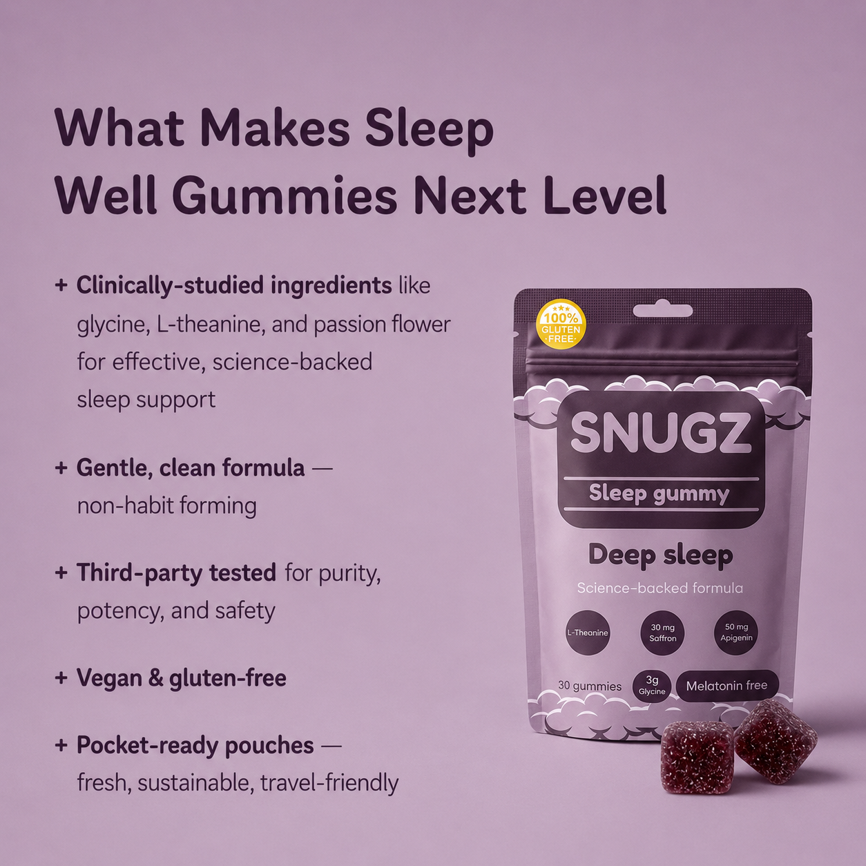 Snugz - Sleep gummies