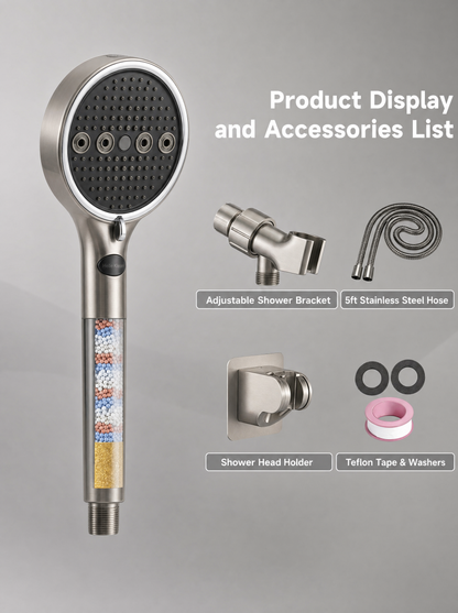 SNUGZ - 6 mode shower head
